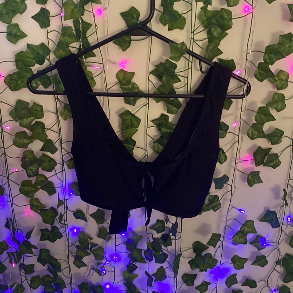 Black swimsuit top